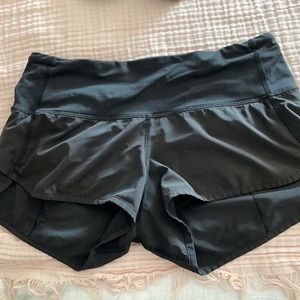 Women’s black lulu shorts